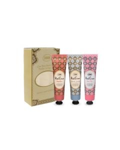 草本柔滑保濕潤手霜3件裝禮盒